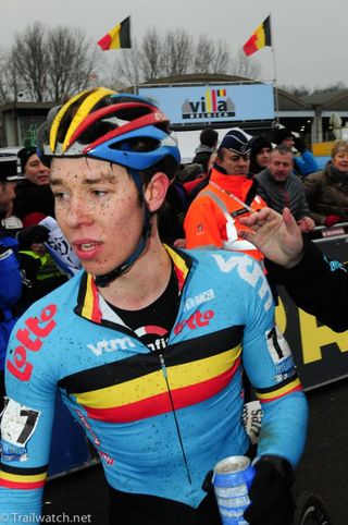 Laurens Sweeck (Belgium) after finishing fourth