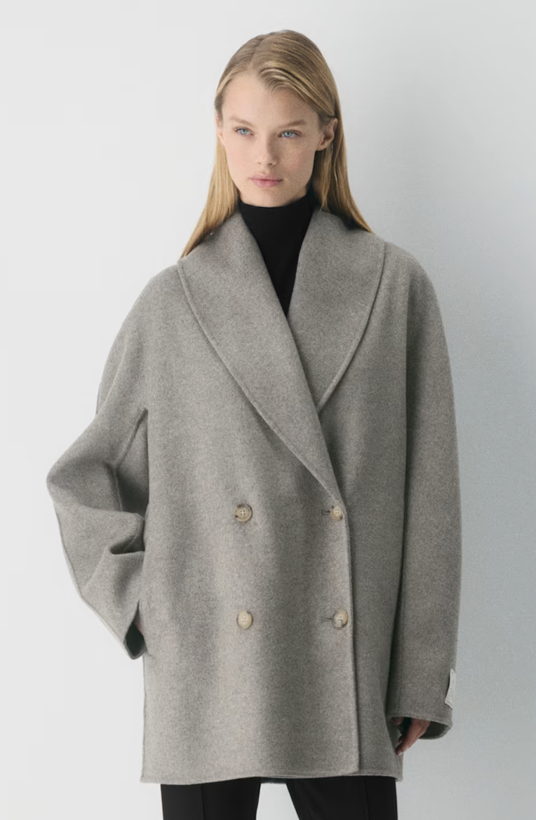Aritzia, The Mezzanine Double-Faced Coat