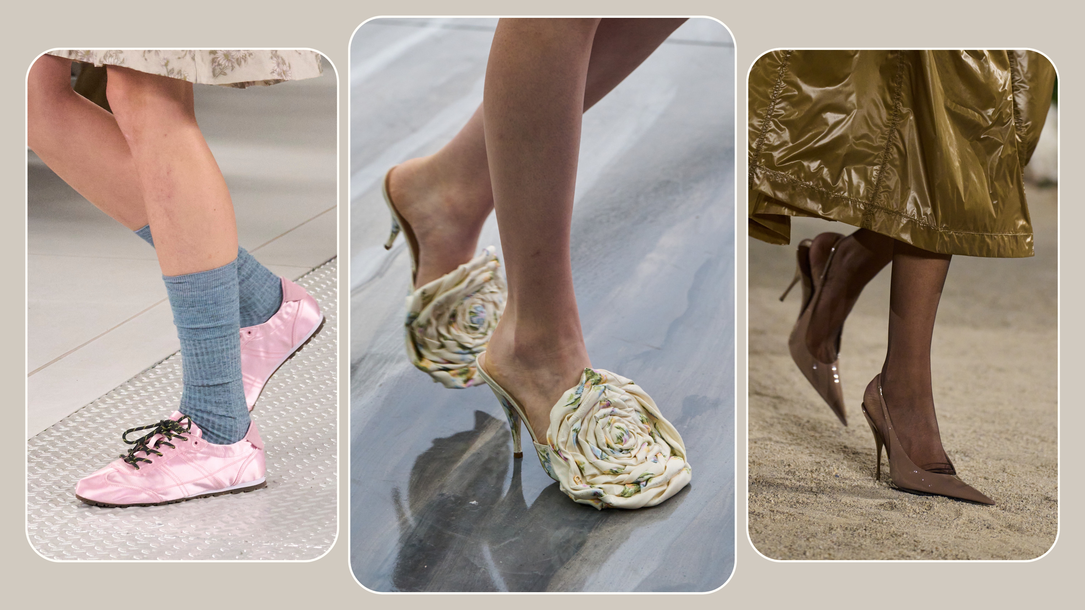 Onitsuka Tiger; Dior; Saint Laurent.