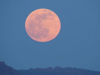 The Moon Seen in St. George, Utah