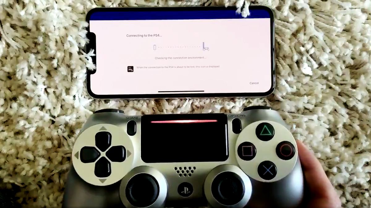 ps4 remote play with controller connected to ps4