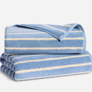 Super-Plush Bath Towels against a pale background.