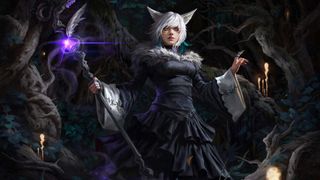 Magic the Gathering Final Fantasy XIV Y'shtola commander card artwork