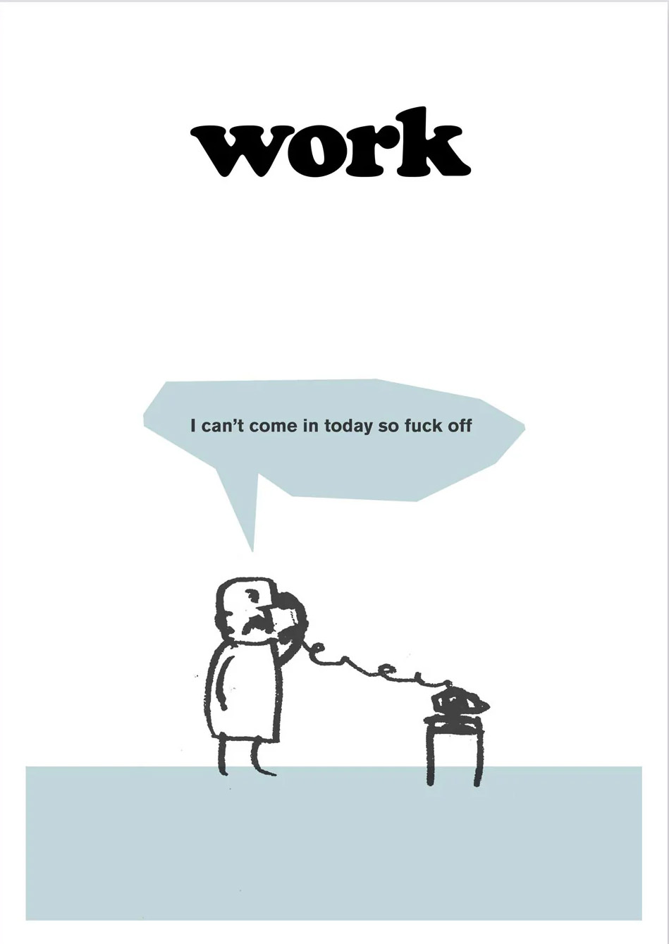 work cartoon by Modern Toss