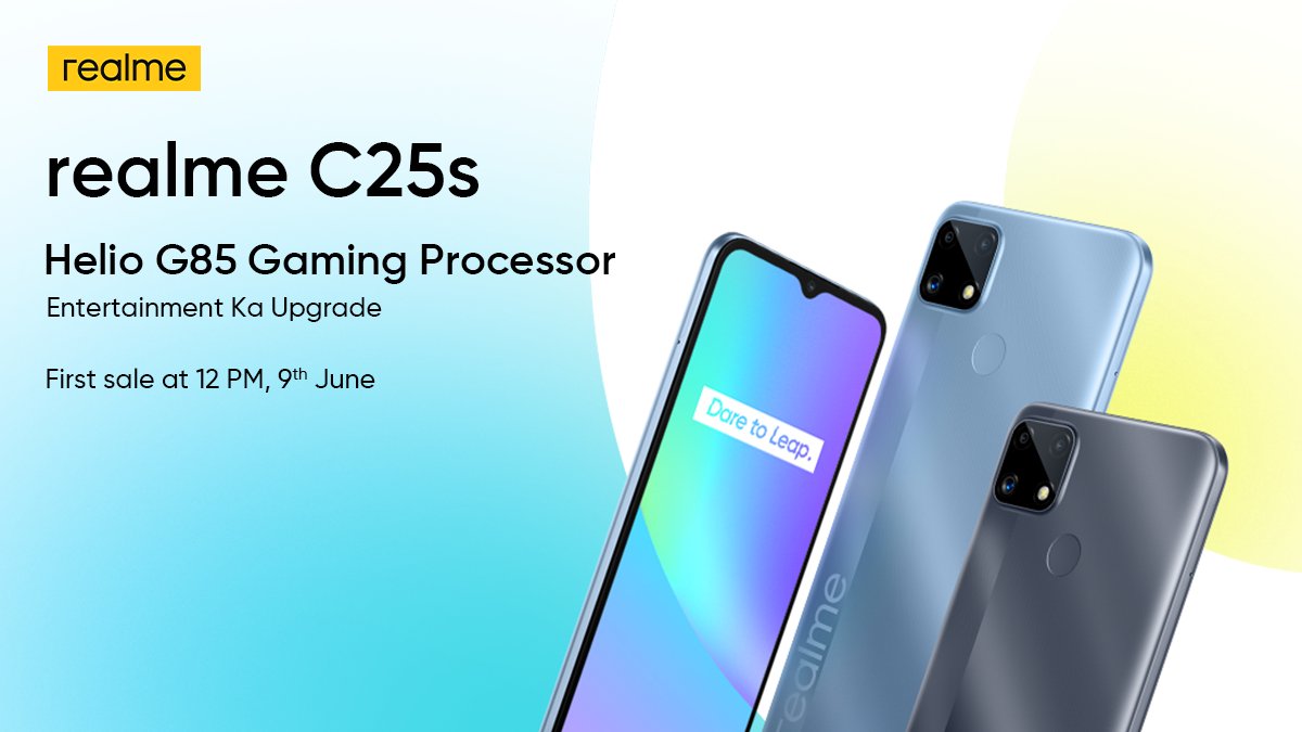 realme c25s internal storage