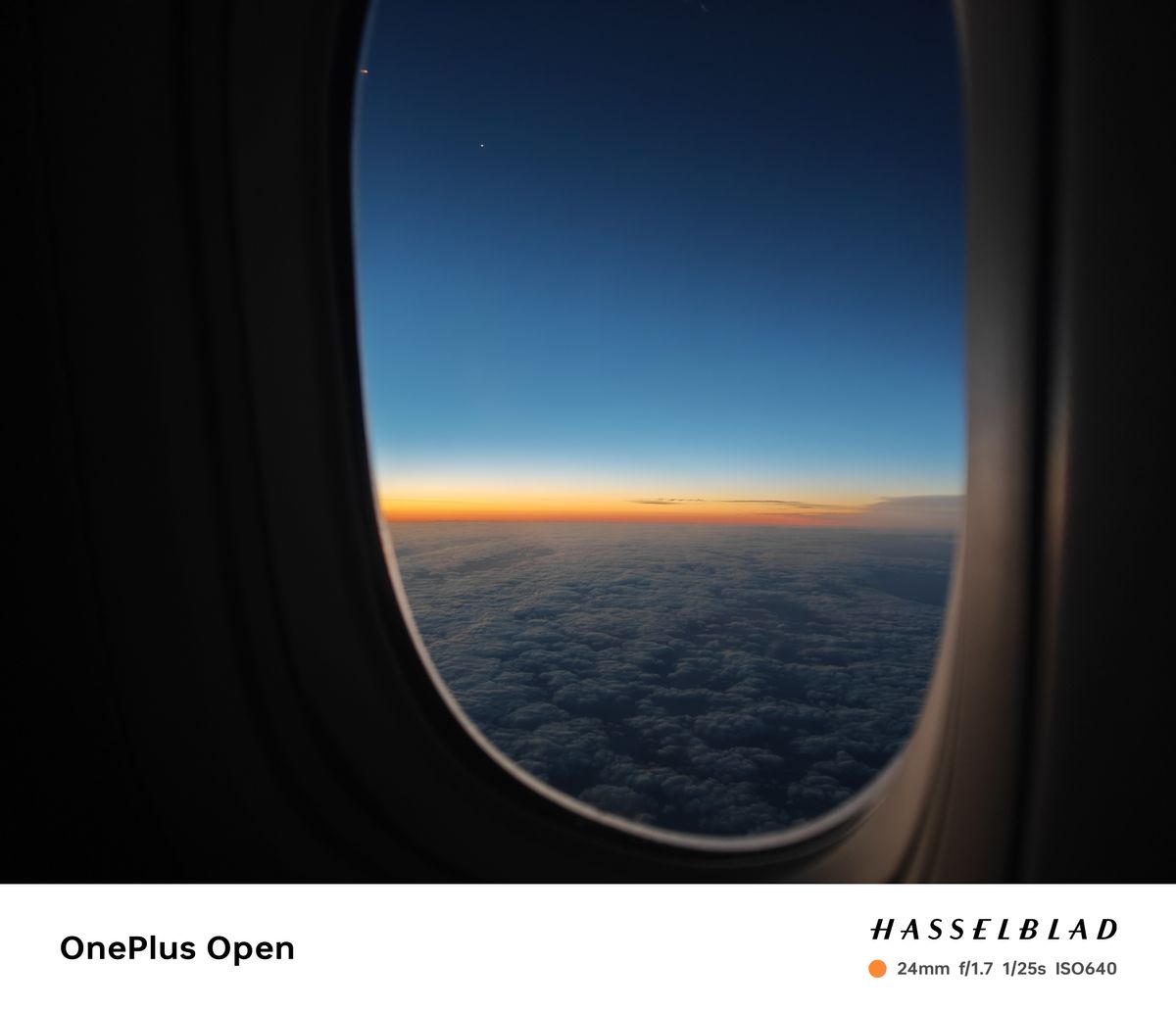 A photo captured on the OnePlus Open
