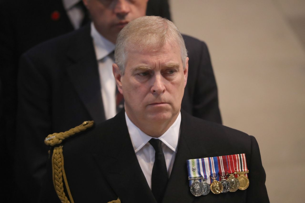 Prince Andrew in 2016