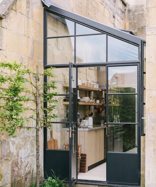 small side kitchen extension