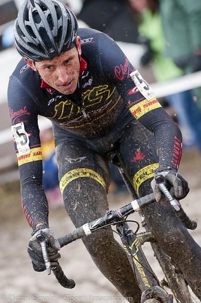 Ryan Trebon (LTS-Felt) a picture of concentration.