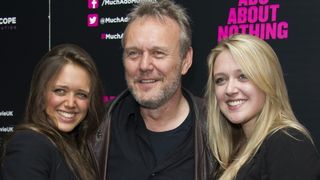 Anthony Head with daughters Daisy and Emily