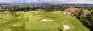 Lee Valley clubhouse and 18th