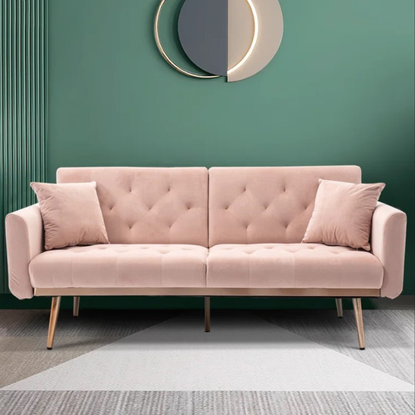 Elisabeth Moss's living room plays with pink in a new way | Homes & Gardens