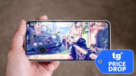 Galaxy A36 held in hand
