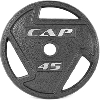 CAP Barbell Olympic Grip Weight Plate 45lb: was $62.99, now $53.54 at Amazon
