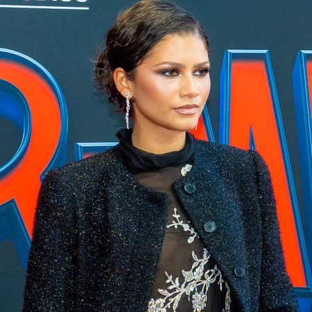 Zendaya wore a naked McQueen dress on the 'Spider-Man: Brand New Day' red carpet in Amsterdam