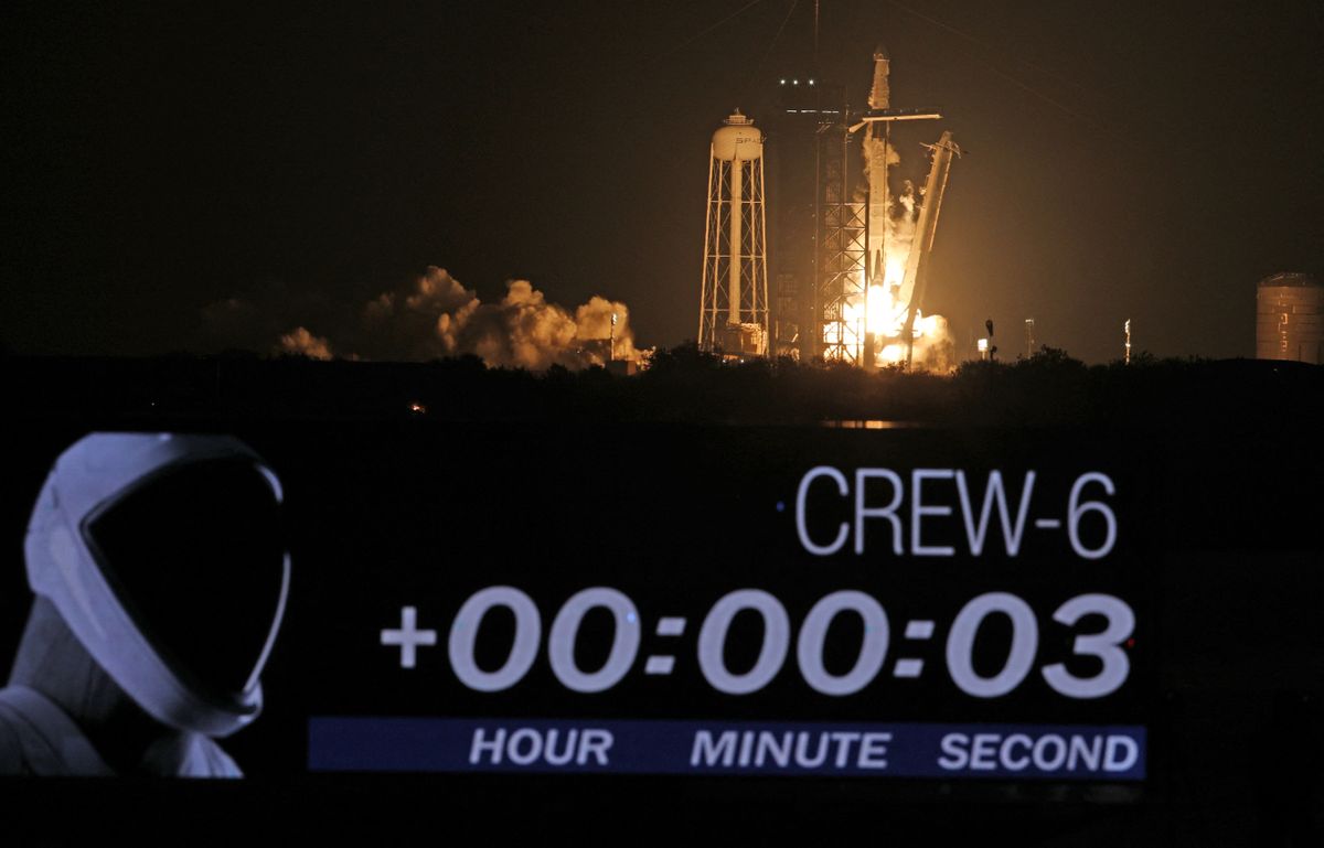 SpaceX Crew 6 Liftoff Lights The Sky Over Florida In Stunning Photos ...