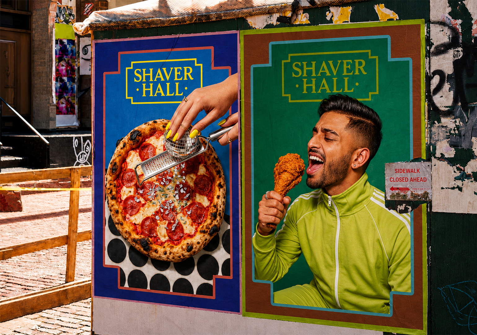 Love &amp;amp; War branding for Shaver Hall