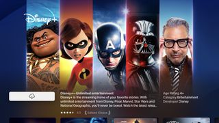 Disney Plus on Apple TV