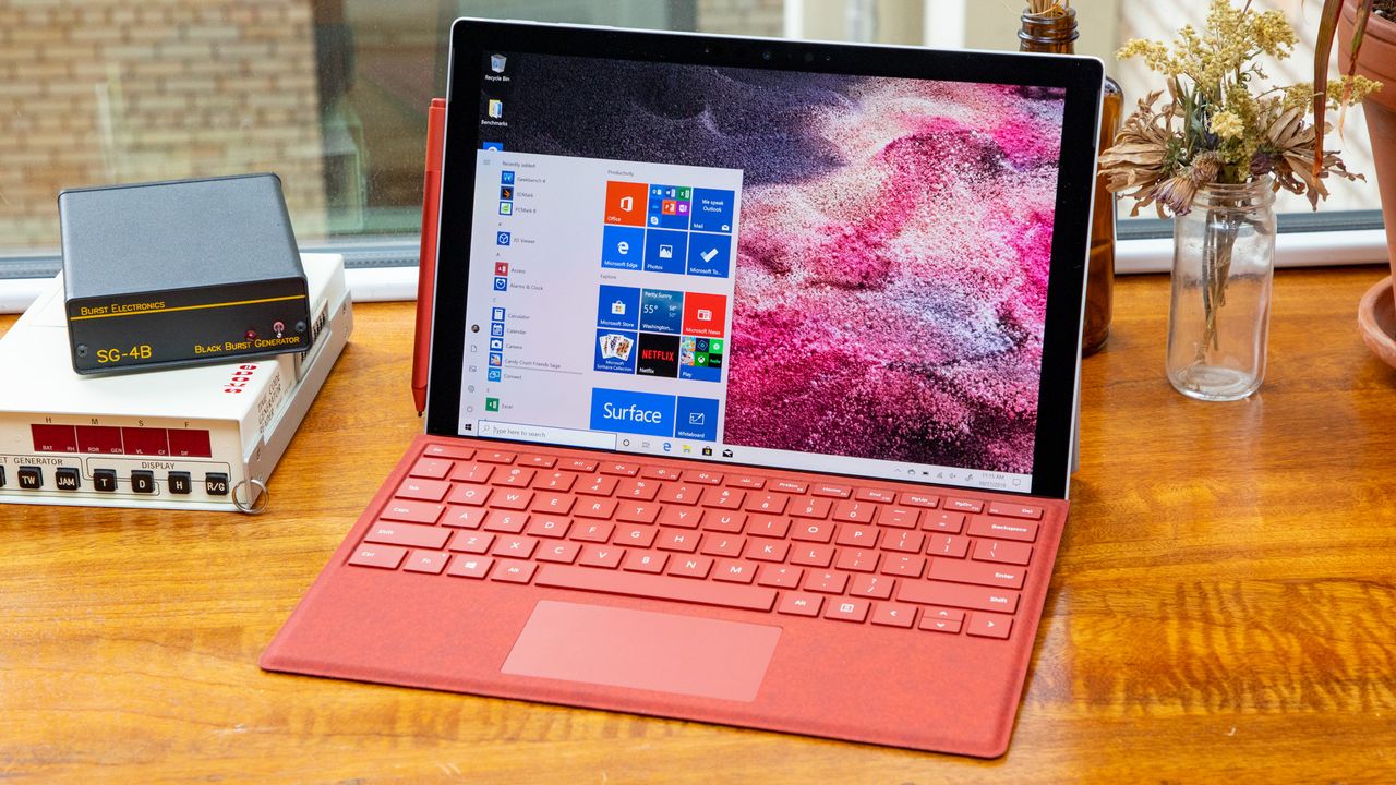 We appreciate the Alcantara fabric that makes a return with this Type Cover.