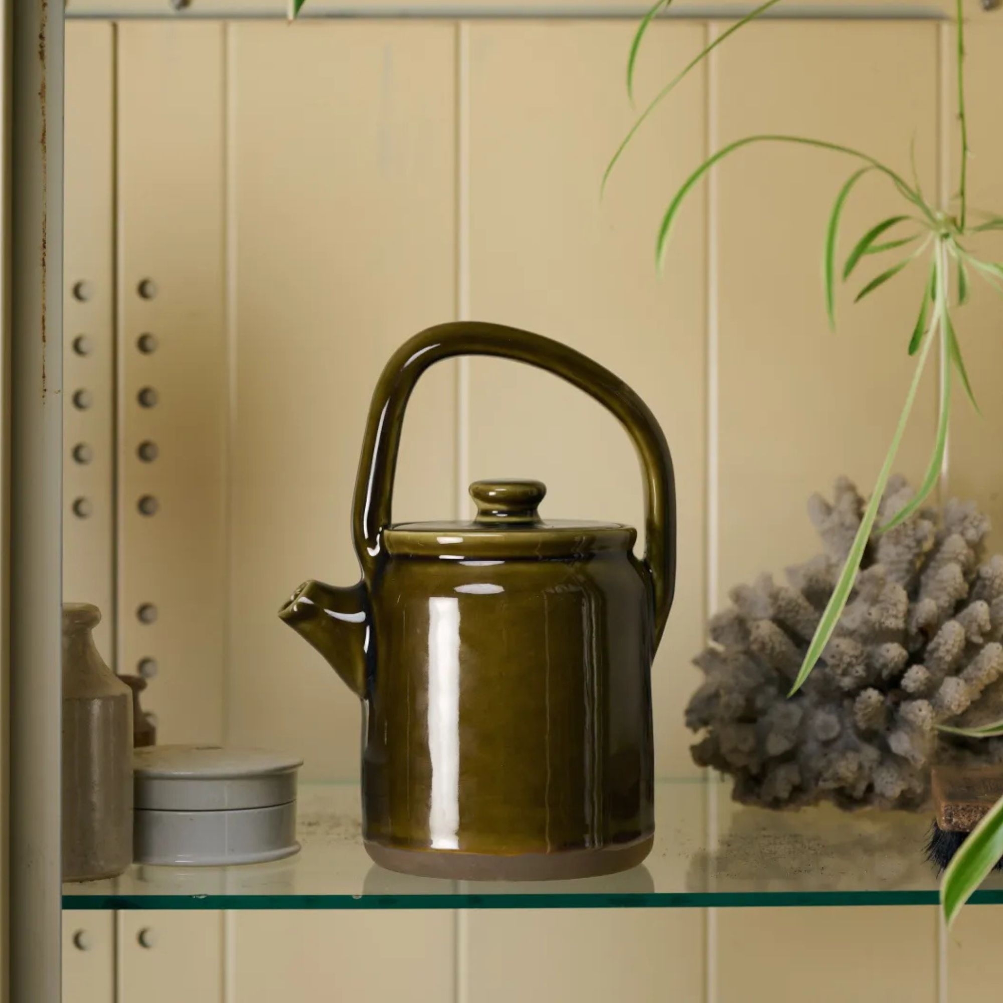 The Amber Glaze Teapot