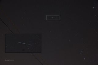 Geminid Meteor Shower Over San Mateo