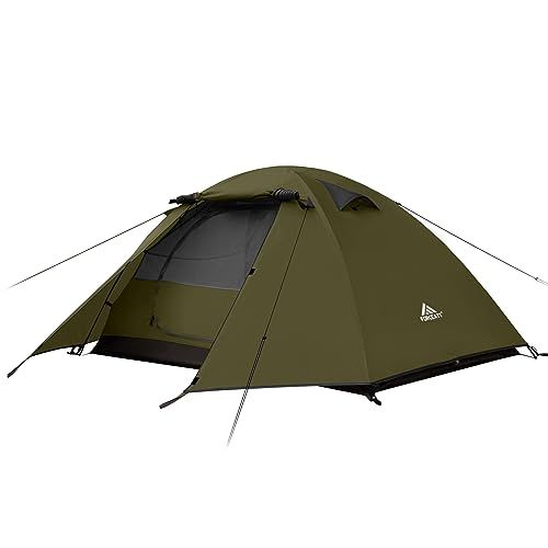 Lightweight 2-person camping tent