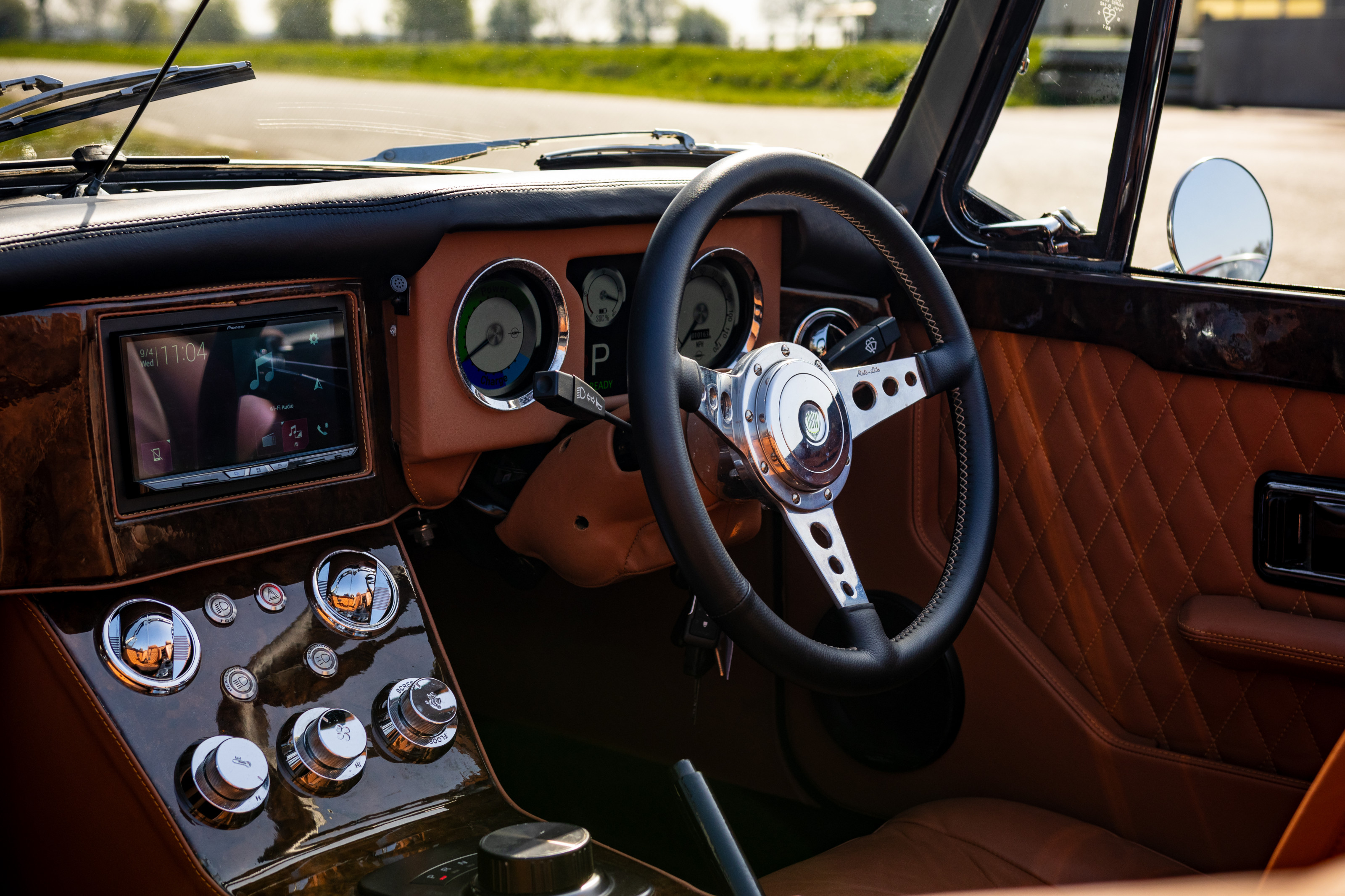 Upgraded audio and connectivity are paired with new gauges