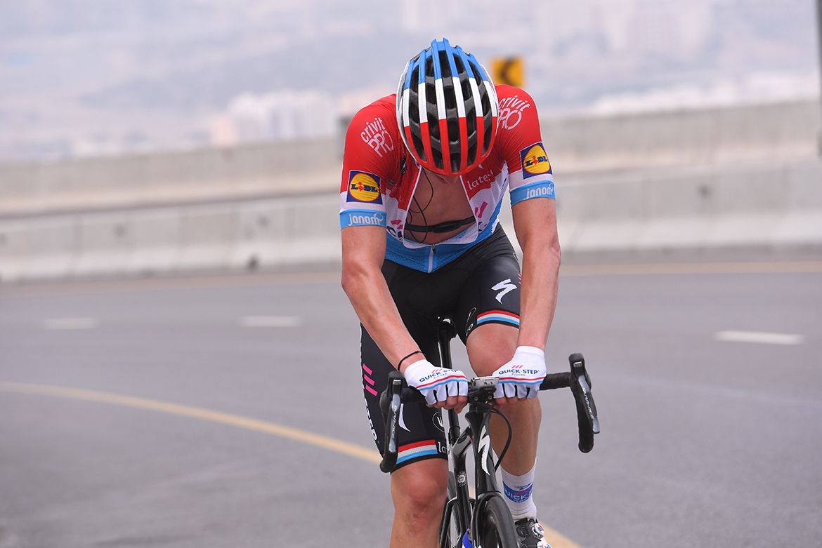A tired Bob Jungels