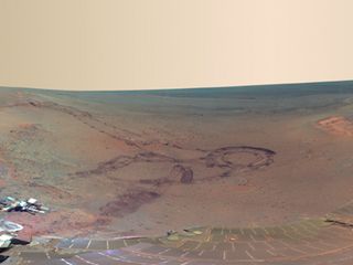 Opportunity Rover Pancam Panorama