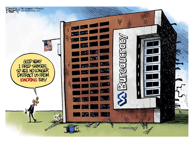Obama cartoon VA scandal