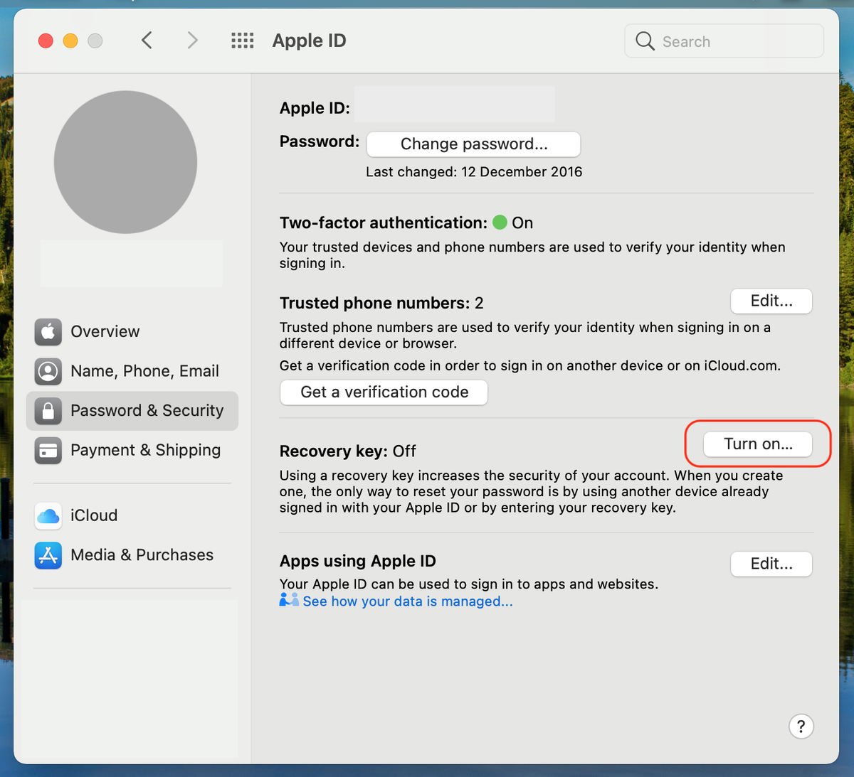 How to set up an Apple ID recovery key Tom's Guide
