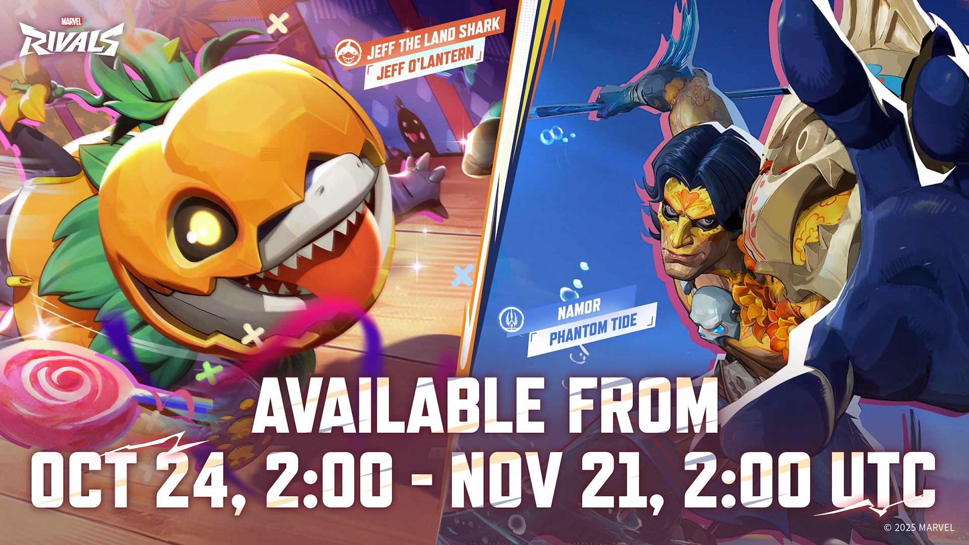 Jeff and Namor&#039;s Halloween skins
