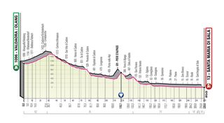 Giro d'Italia 2019 stage 18 profile