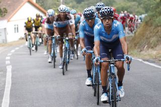 Movistar in the lead on stage 11