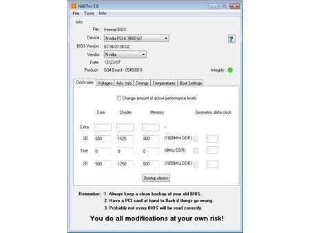 Nibitor overclock