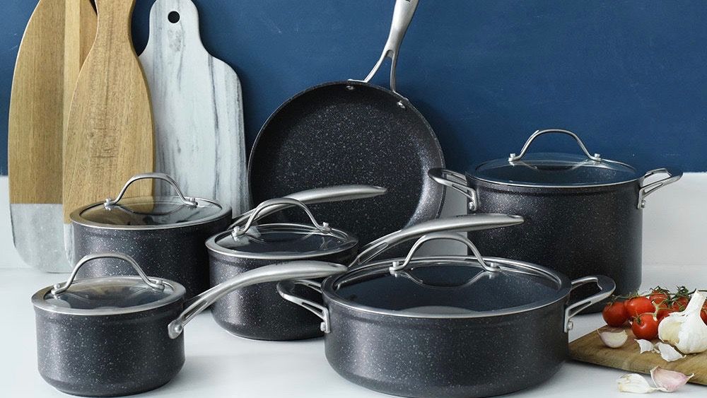Pro cook. Granit Cookware. Eisenbach professional Cookware. Сковорода WELLFORT Granite. Сковорода Делфи Профешинал гранит