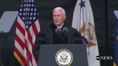 Vice President Pence speaks at Grove City College