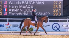 Maryland 5 Star dressage: Harry Meade and Superstition
