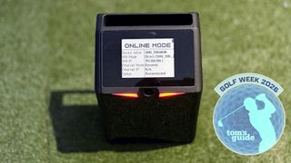 LaunchBox from the top down with a golf week badge