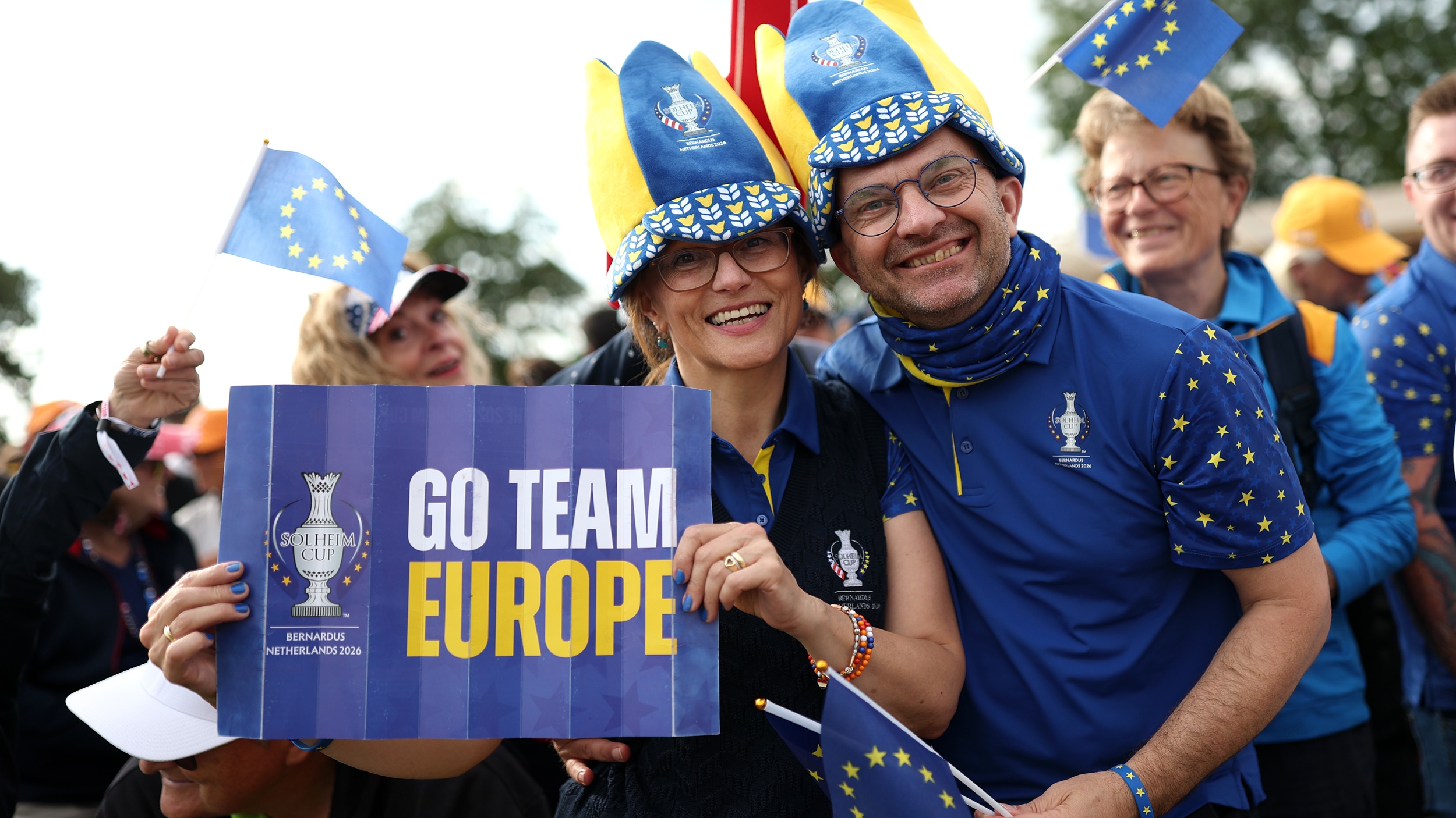 Europe fans at the 2026 Solheim Cup