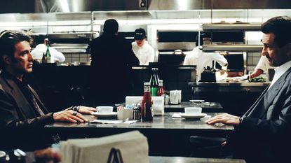 Al Pacino and Robert De Niro in Heat