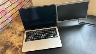 CopGain portable monitor for MacBook
