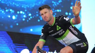 Mark Renshaw in the 2017 Dimension Data kit