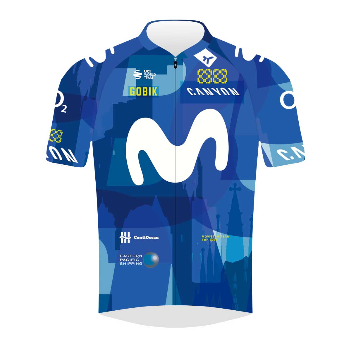 Movistar jersey Tour de France 2026