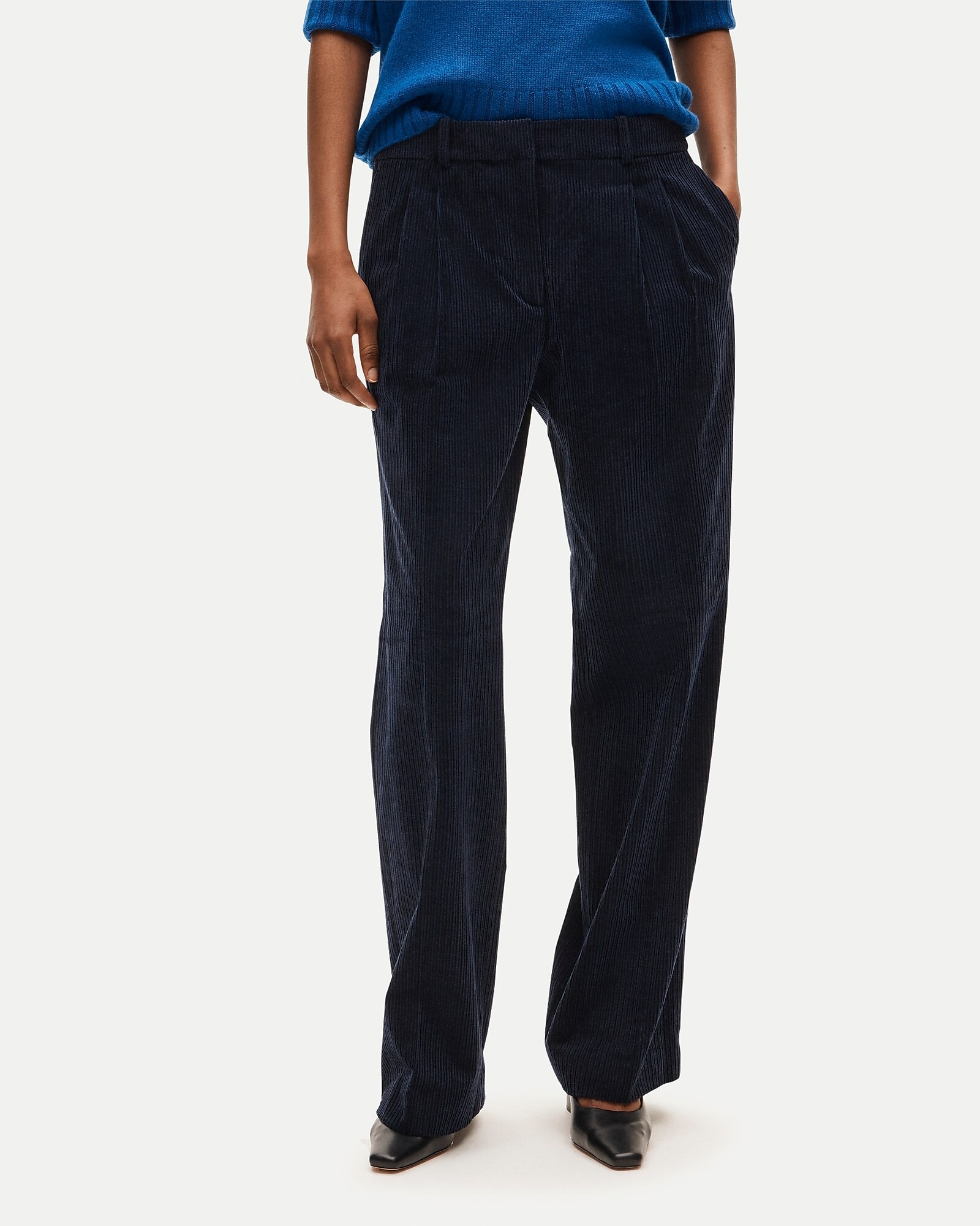J.Crew, Essential Trouser in Velvety Corduroy