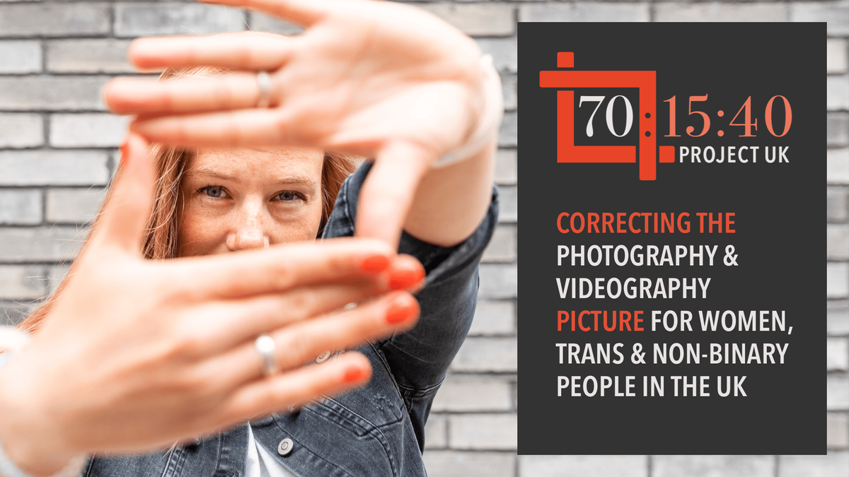 The 70:15:40 Project female photographer bursary