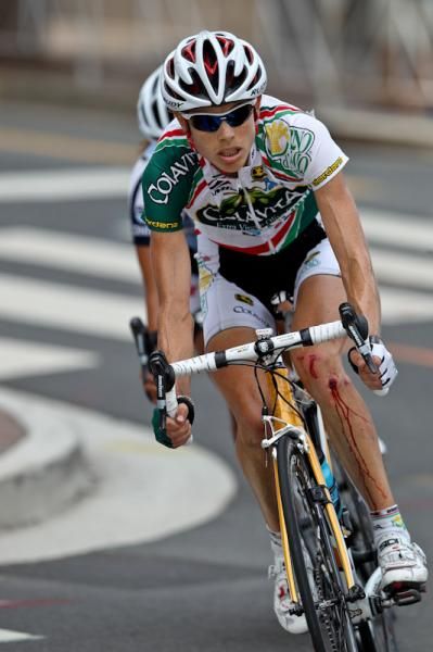 Cath Cheatley (Colavita-Forno d'Asolo) spent most of the race in one break or another.