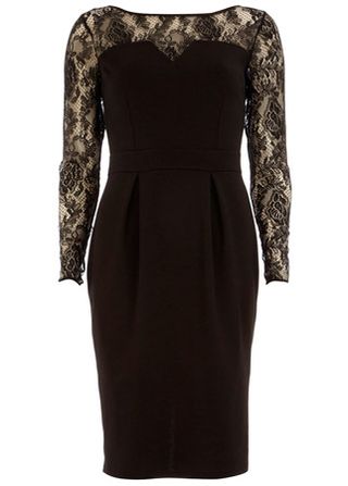 Dorothy Perkins lace sleeve dress, £30