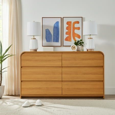 Juliet 64-inch Wide 6 Drawer Dresser
