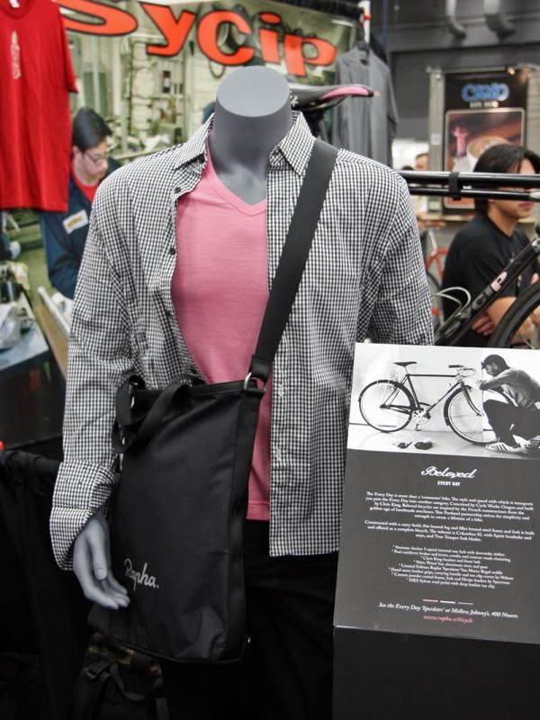 Rapha's recently introduced casual and commuter garments are not only fashionable but also rather functional.